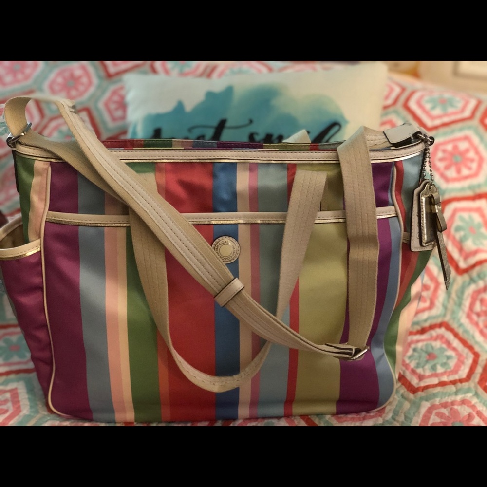 Coach Crossbody / diaper bag